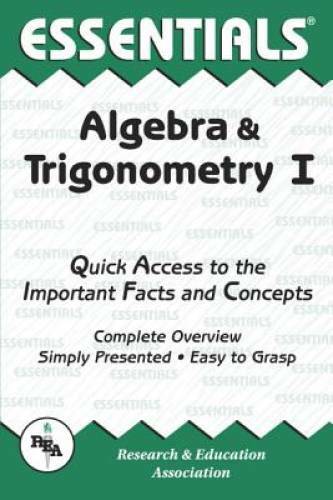 Algebra trigonometry i - algebra, &
