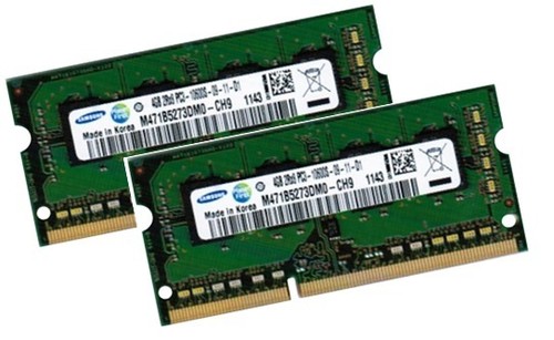 4gb 8gb ram ddr3 1333mhz - 2x,
