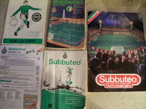 Subbuteo catalogues 1985 - subbuteo,