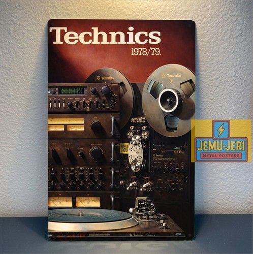 Technics 197879 insegna poster - insegna,