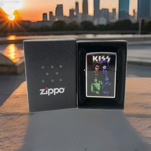 Zippo lighter kiss paul - -,