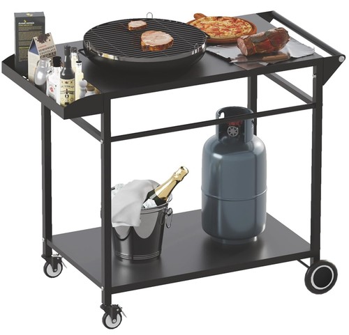 Tavolo carrello grill - carrello, da