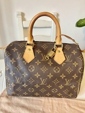Louis Vuitton SPEEDY 25 Monogram Borsa A Mano con Tracolla Bauletto Gucci