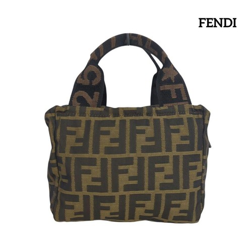 Fendi mini borsa zucca - borsa, tela