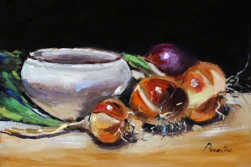 Verdure quadro olio - quadro,
