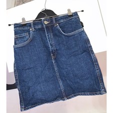 GONNA DONNA JEANS DENIM BLU ZARA TG S 