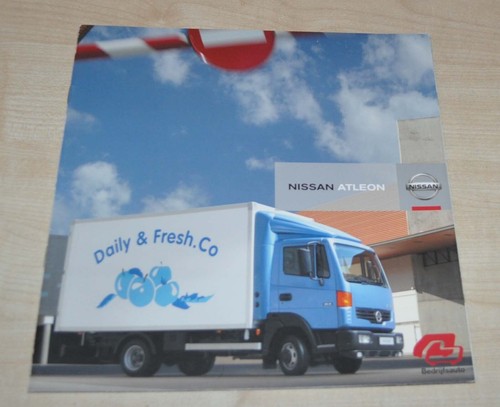 Brochure depliant camion