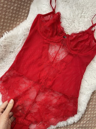 Body tulle in pizzo - e,