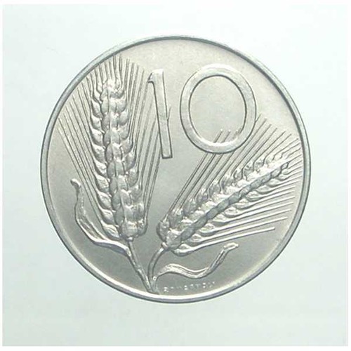 Repubblica italiana 10 lire - italiana,