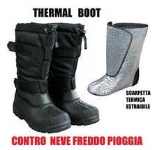 Scarponcini Artic doposci imbottiti stivali invernali neve canadesi caccia pesca
