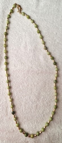 Collana donna lunga giada - collana,