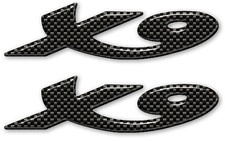 2 ADESIVI in RESINA 3D SCRITTA