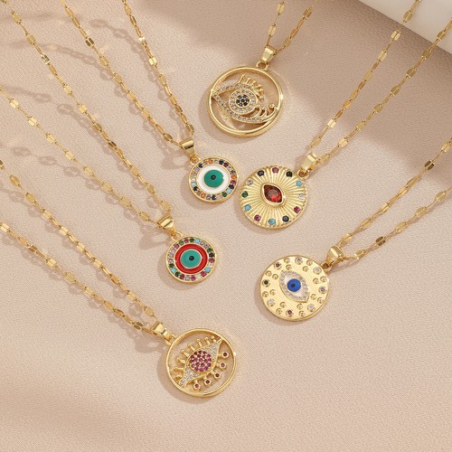 Collana con ciondolo - , malocchio