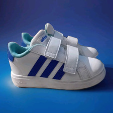 Scarpe Adidas TENNIS Bambina Strappo Comfort di Tendenza N24 COME NUOVE  