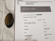 Specchio secondario per