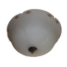 White matte glass ceiling