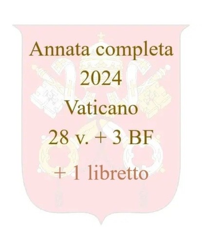 Francobolli vaticano 2024 - francobolli,