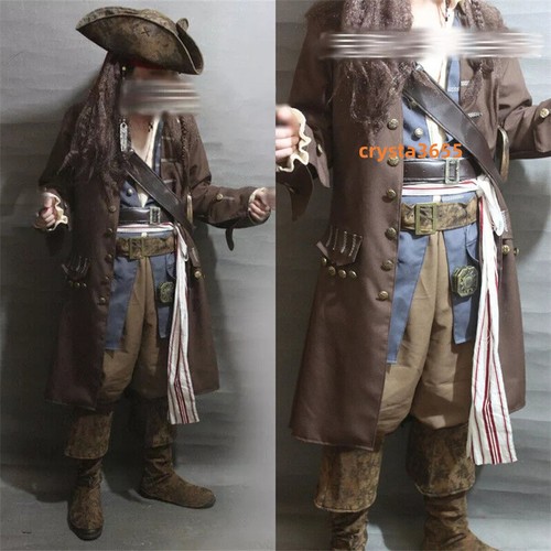 Costume cosplay capitano jack - costume,