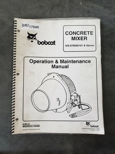 One bobcat betoniera attacco - bobcat,