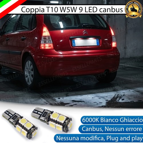 Coppia luci targa led - luci,
