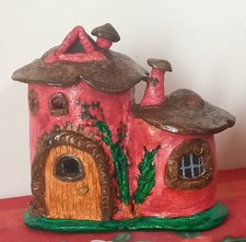 ceramica fatta a mano, casette