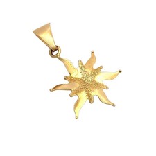 Ciondolo Donna Sole Oro 18