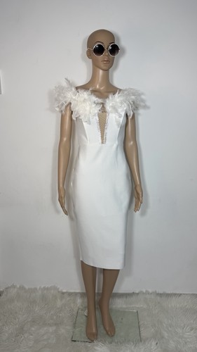 Vestito elegante bianco con
