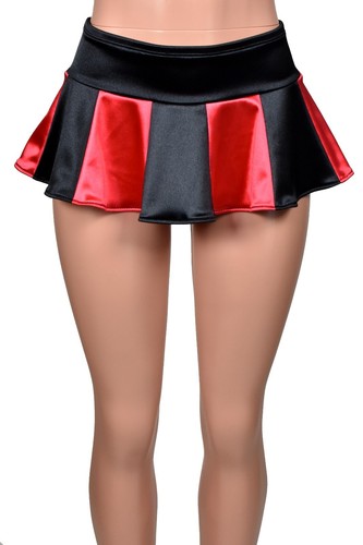 Minigonna micro raso