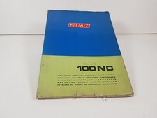 Manuale officina Fiat OM Iveco 100 NC autocar camion catalogo ricambi carrozzeri