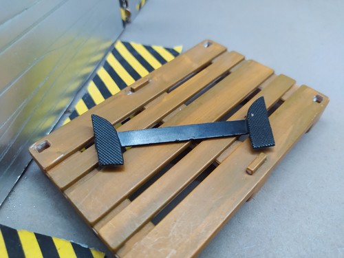 Grille capot moteur - 1/18,