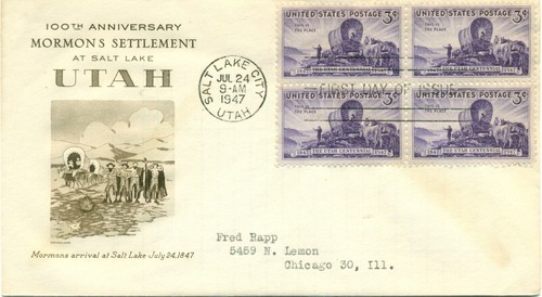 Scott 950 fdc grimsland - fdc,,