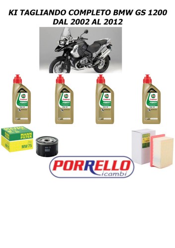 Kit tagliando bmw - 1200, gs
