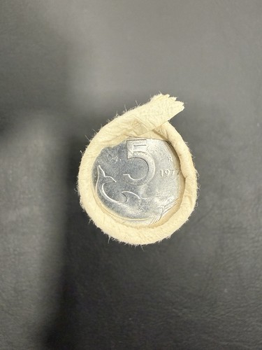 Rotolo monete repubblica - rotolo,