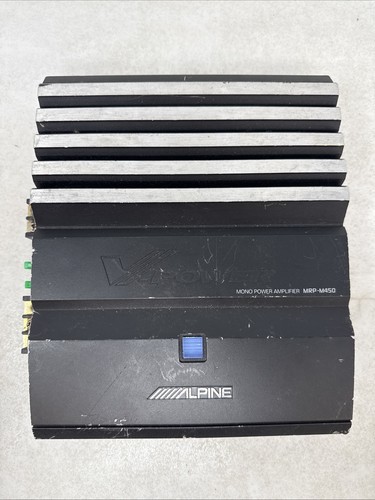 Alpine amplifier mrp m450 - amplifier, mrp-m450