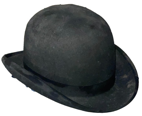 Cappello bombetta vintage nero - bombetta,