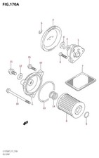 O-ring ATV originale Suzuki