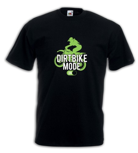 Am0096 shirt nera - -, dirtbike