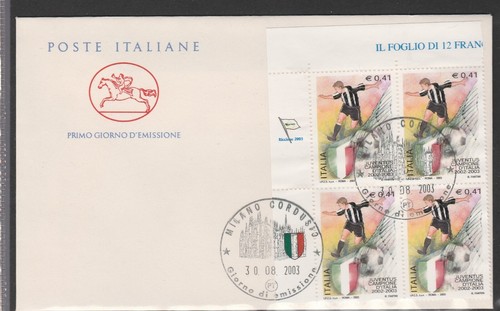 2003 fdc cavallino juventus - fdc,