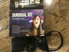 Yamaha SK-B2 Kit Sopravvivenza Adattatore Alimentazione Interruttore a Piede Pedale Stereo Cuffie NOB