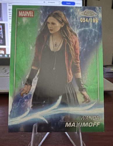 Topps chrome mcu wanda - topps,