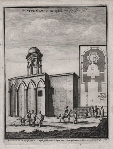 1710 gerusalemme chiesa del - 1710,