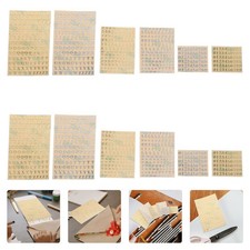  12 Fogli Adesivi Scrapbooking