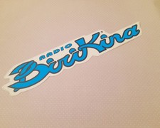 Adesivo stickers vintage RADIO BIRIKINA Castelfranco Veneto ( Treviso ) 