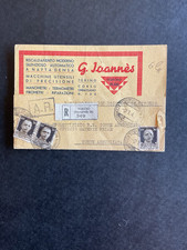 CARTOLINA TORINO - PUBBLICITARIA G. JOANNES -MACCHINE UTENSILI-MANOMETRI - 1942