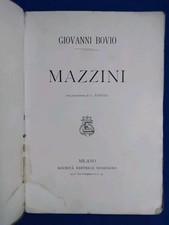 1905 "GIUSEPPE MAZZINI" GENOVA, PATRIOTA, RISORGIMENTO, AUTOGRAFO GIOVANNI BOVIO