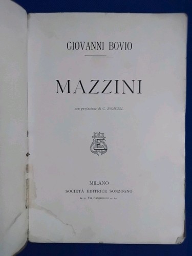 1905 giuseppe mazzini - "giuseppe, mazzini"