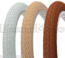 Copertone / Pneumatico 26 x 1.3/8 ( 37 - 590 ) BICI BIANCO - CREMA - MARRONE