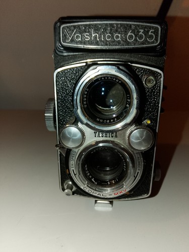 Yashica 635 fotocamera reflex - fotocamera,
