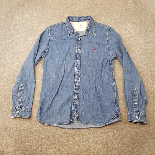 Camicia uomo levis blu - levis, medio