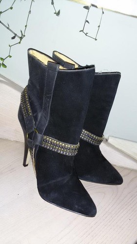 Stivaletti donna bufalo nero